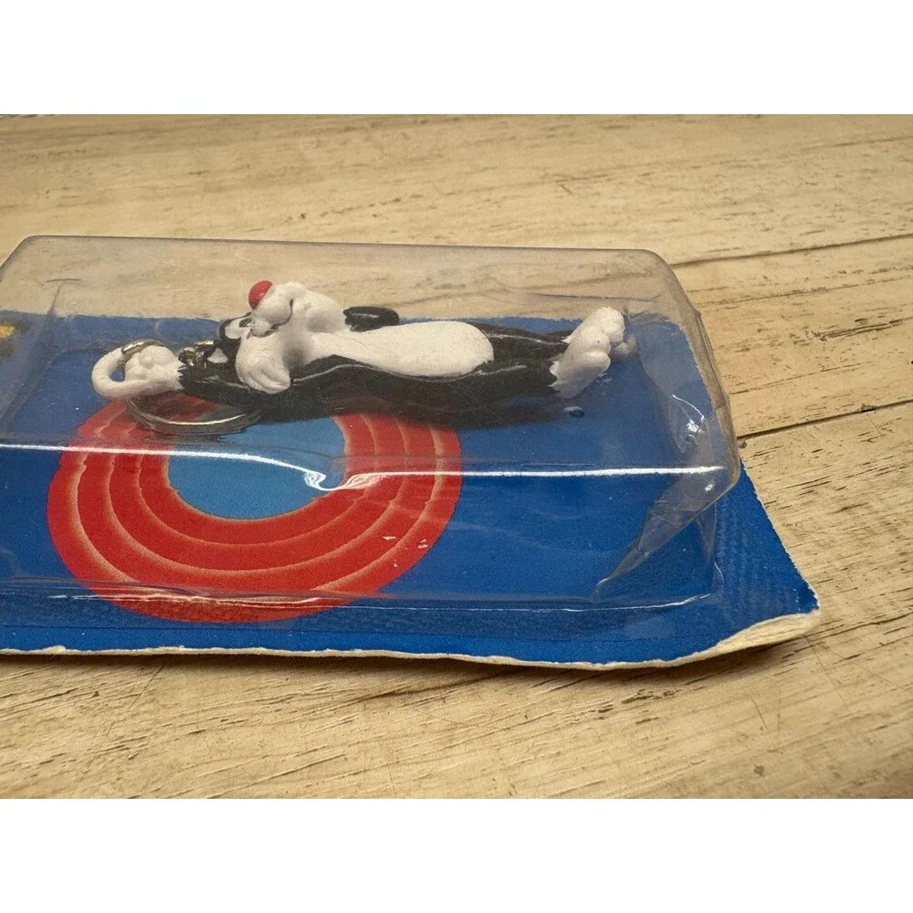 Vtg 1989 Looney Tunes Keychan Sylvester New in Original Box
